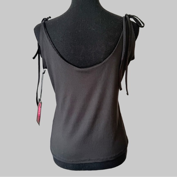 NWT Rock and Roll Cowgirl Ladies' Tie Tank With Studs - Picture 3 of 9